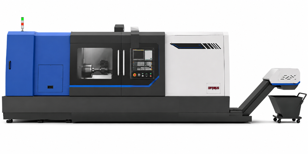 Slant Bed CNC Pipe Threading Lathe